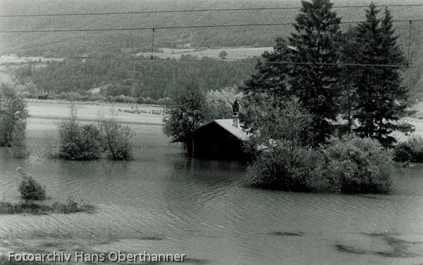 Historische Aufnahmen von Inn und Gaisau